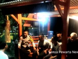 Bhabinkamtibmas Aipda R Muhajirin Keliling Sambangi Pos Ronda di Ledok Kulon